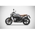 ZARD Stainless LIMITED EDITION High Mount Slip-on Exhaust for the BMW R NineT Scrambler (2021+)